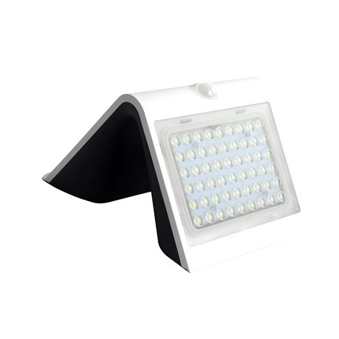 APLIQUE LED SOLAR 4W 500LM DOBLE ILUMINACIÓN BLANCO ELBAT - Imagen 3