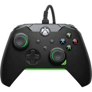 MANDO GAMEPAD PC/XBOX NEON BLACK WIRED PDP