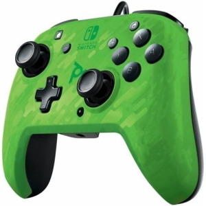 MANDO GAMEPAD FACEOFF DELUXE CAMO GREEN NINTENDO SWITCH PDP
