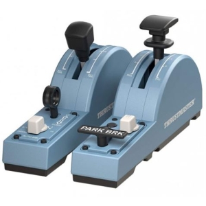 TCA QUADRANT ADD-ON AIRBUS EDITION NEGRO/AZUL THRUSTMASTER