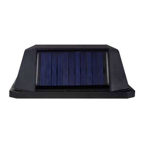 APLIQUE LED SOLAR 150LM ILUMINACIÓN 3 CARAS NEGRO ELBAT - Imagen 4