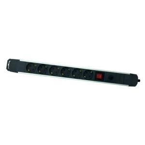 BASE MULTIPLE 6 TOMAS SOBRETENSION ALUMINIO ELBAT