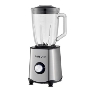 REACONDICIONADA BATIDORA INOXIDABLE VASO CRISTAL 1300W 1.5 LITROS MUVIP