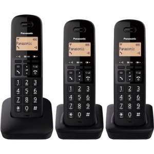 TELEFONO INALAMBRICO TRIO KX-TGB613SPB NEGRO PANASONIC