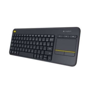 TECLADO LOGITECH K400 PLUS WIRELESS TOUCHPAD NEGRO