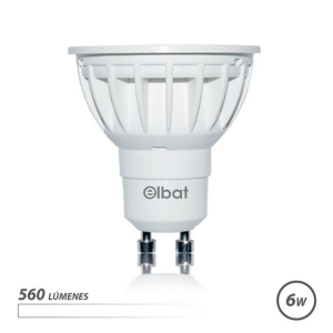 BOMBILLA LED GU10 | 6W | 560LM | LUZ BLANCA | ELBAT