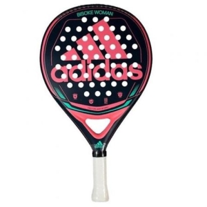 PALA DE PADEL BISOKE LDT ROSA Y NEGRA ADIDAS