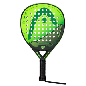 PALA DE PADEL GENESIS LTD 2023 BLANCO Y VERDE HEAD