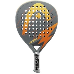 PALA DE PADEL ICON LTD 2023 NARANJA Y GRIS HEAD