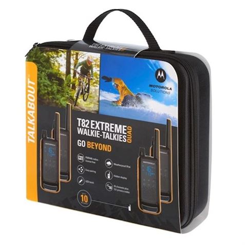 PACK 4 WALKIE-TALKIE MOTOROLA T82 EXTREME - Imagen 2