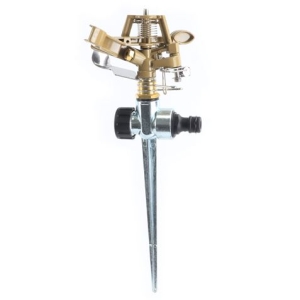 ASPERSOR DE RIEGO METÁLICO 360º 3/4 MADER"