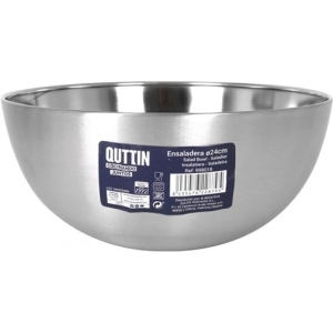 BOL ENSALADERA INOX 24CM QUTTIN