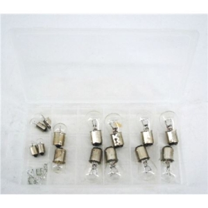 JUEGO BOMBILLAS COCHE 17 PCS MAC POWER