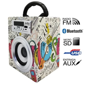 ALTAVOZ JOYBOX POCKET BLUETOOTH GUITAR BIWOND