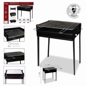 BARBACOA CARBON MODELO COSTA 40X40XH73CM