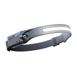 LINTERNA LED DE CABEZA FRONTAL LED 350LM + 200LM Y SENSOR DE MANOS ELBAT