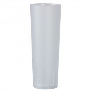SET 10 VASOS TUBO REUTILIZABLES 330ML ALGON