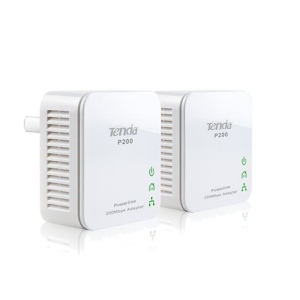 PACK 2 UDS PLC / POWERLINE TENDA P200, 200MBPS, 300M