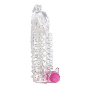 FUNDA PARA PENE TRANSPARENTE CON VIBRACION