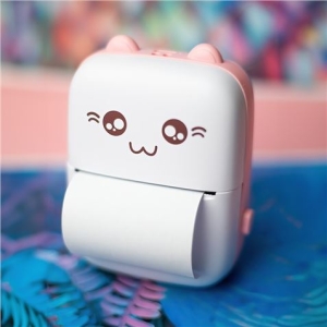 IMPRESORA PORTATIL BLUETOOTH TERMICA MXTP-100 ROSA MAXLIFE