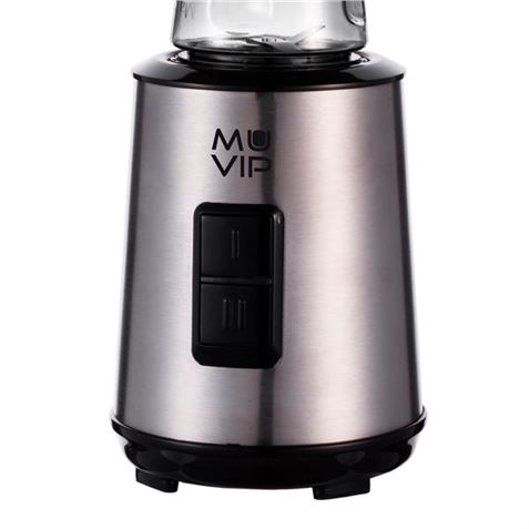 BATIDORA SMOOTHIE 300W INOX 2 VASOS 600ML MUVIP - Imagen 3