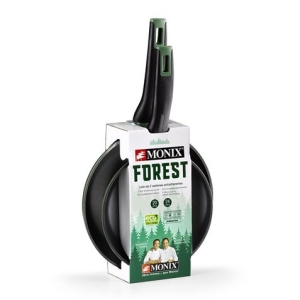 PACK 2 SARTENES ALUMINIO FORJADO 20/24CM FOREST MONIX