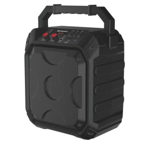 REAC ALTAVOZ KARAOKE BLUETOOTH PARTY BOOM 15W + MICROFONO AZUL COOLSOUND