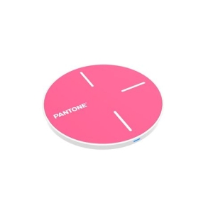 CARGADOR INALAMBRICO 15W PT-WC009 ROSA PANTONE TM