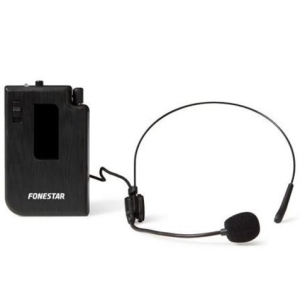 MICRÓFONO INALÁMBRICO DE PETACA FONESTAR MSHT-19 - 188.5MHZ
