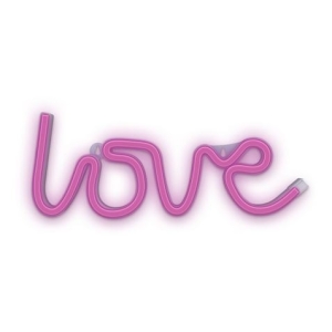 LAMPARA DECORATIVA NEON LED LOVE FOREVER