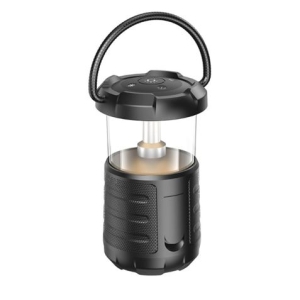 ALTAVOZ BLUETOOTH 15W CON LAMPARA CAMPING XOF49 NEGRO XO