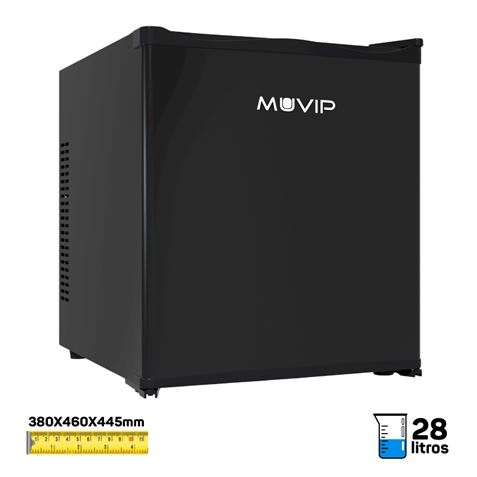 MINI BAR TERMOELÉCTRICO (SILENCIOSO, 13dB) 28L | 44,5CM | CERRADURA MUVIP - Imagen 2
