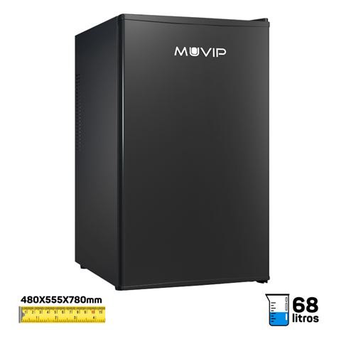 MINI BAR TERMOELÉCTRICO (SILENCIOSO, 13dB) 68L | 74CM | CERRADURA MUVIP - Imagen 2