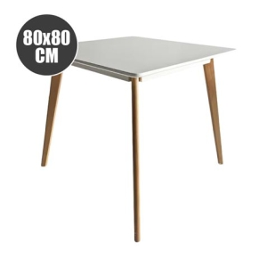 MESA DESIGN D900 80X80CM BLANCA MUVIP