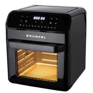 FREIDORA DE AIRE OVEN 12 LITROS 1600W NEGRA GRUNKEL