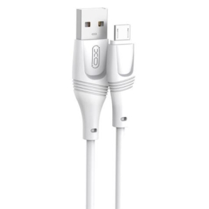 CABLE MICRO USB NB238 3 METROS BLANCO XO