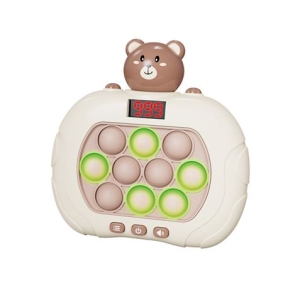 JUEGO PORTATIL POP IT PELUCHE MXPS-200 MARRON