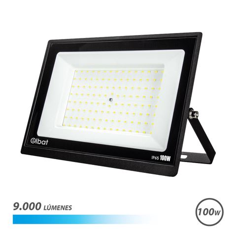 FOCO LED SERIE SUPER SLIM 100W | 9000LM | 6500K ELBAT
