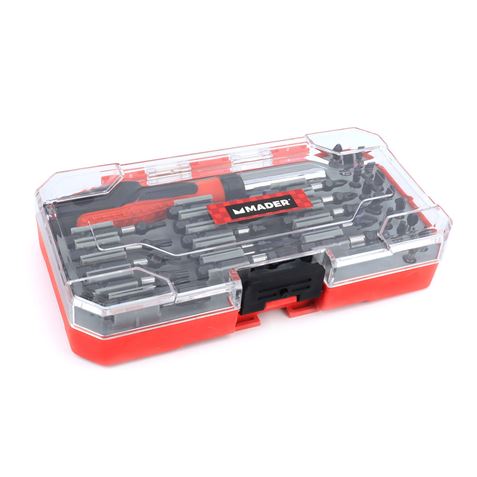 JUEGO PUNTAS CON LLAVE 31PCS MADER - Imagen 3