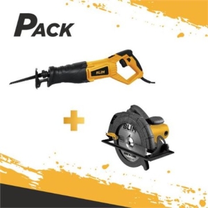 PACK SIERRA CIRCULAR 2200W 235MM + SIERRA SABLE 900W AJUSTE HOJA BLIM