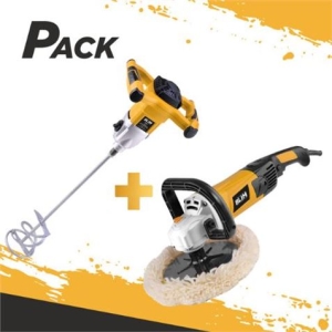 PACK PULIDORA 1500W + MEZCLADOR ELECTRICO 1500W BLIM