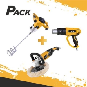 PACK DECAPADOR 2000W + MEZCLADOR ELECTRICO 1500W + PULIDORA 1500W BLIM