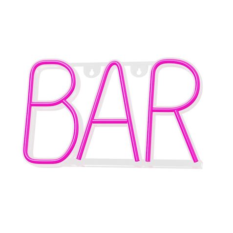 LAMPARA DECORATIVA NEON LED BAR FOREVER