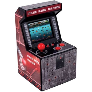 MINI MAQUINA ARCADE 250 JUEGOS FR-TEC ROJA