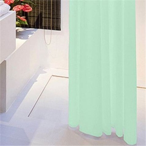 CORTINA DE BAÑO 140X180 VERDE HBS