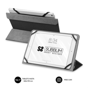 FUNDA TABLET FREECAM 10.1 SUBBLIM NEGRA"