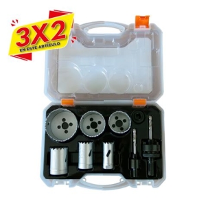 JUEGO 8 PCS CORONAS BI-METAL BLIM (3 X 2)