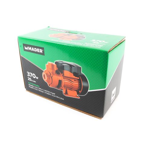 BOMBA ELÉCTRICA 370W 25L/MIN MADER - Imagen 4