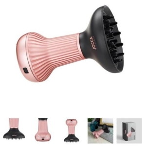 SECADOR DE PELO 800W CON DIFUSOR ESPECIAL RIZOS JOCCA