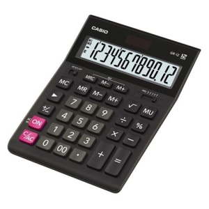 CALCULADORA CASIO GR-12 NEGRA